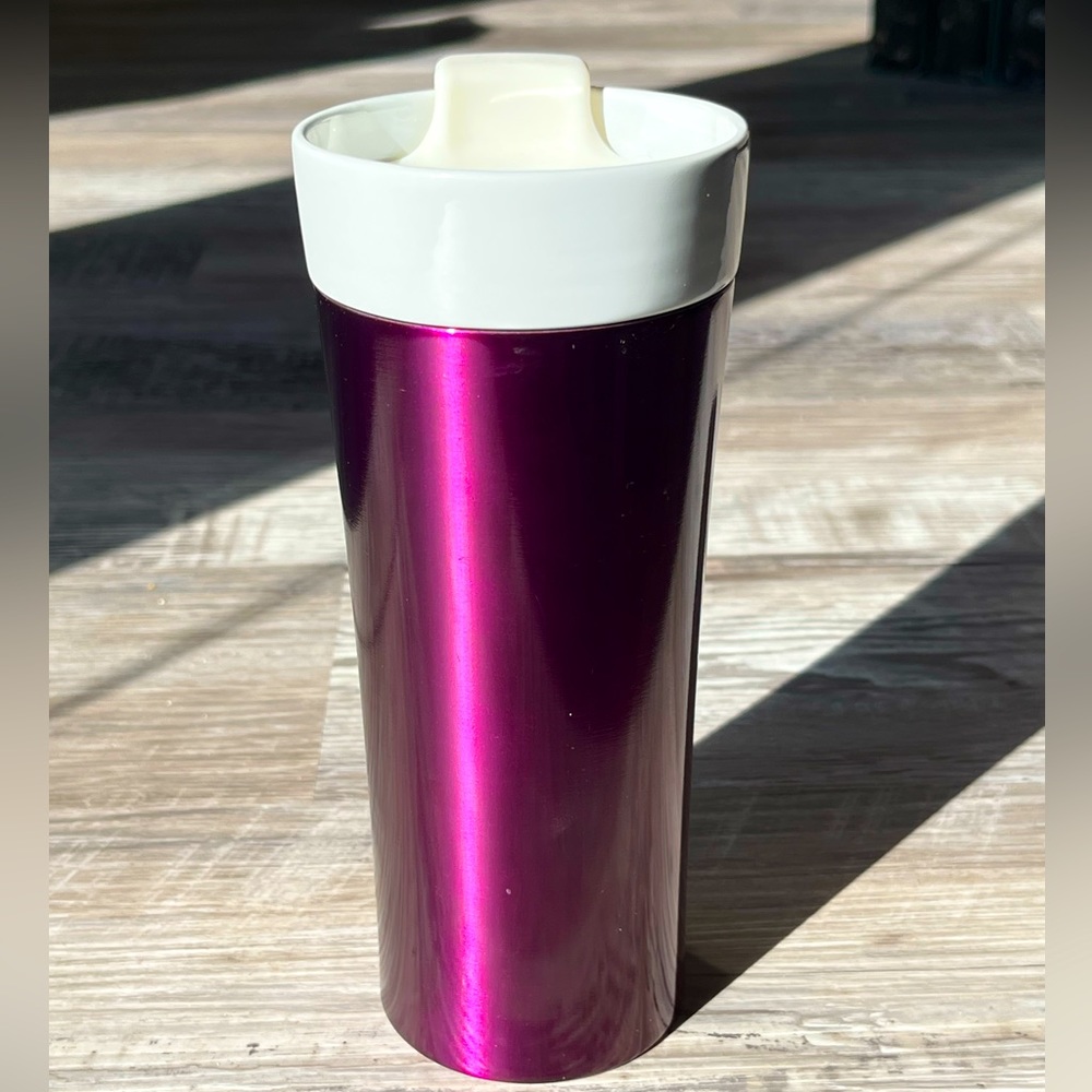 Starbucks ceramic travel mug